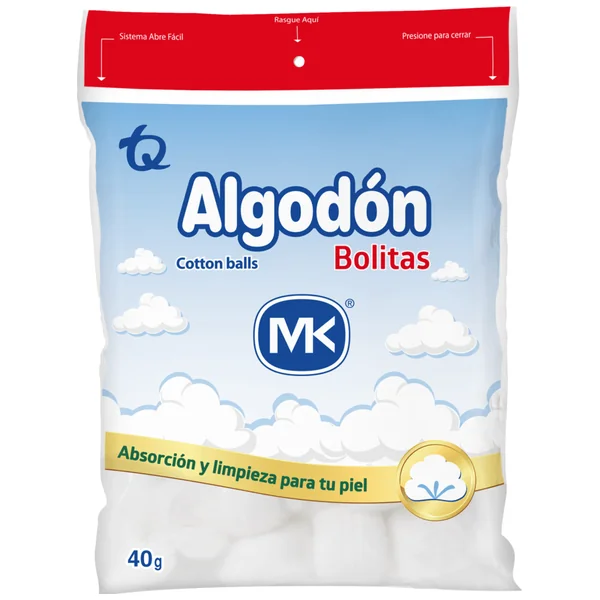 ALGODON POMOS 40 GR MK