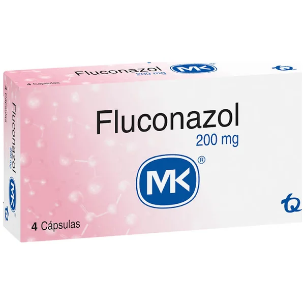 Fluconazol 200Mg Capsula Caja X 4 Capsulas