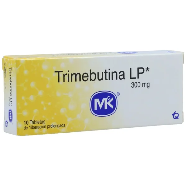 Trimebutina Lp Mk 300Mg Caja X 10 Tabletas Liberación Prolongada