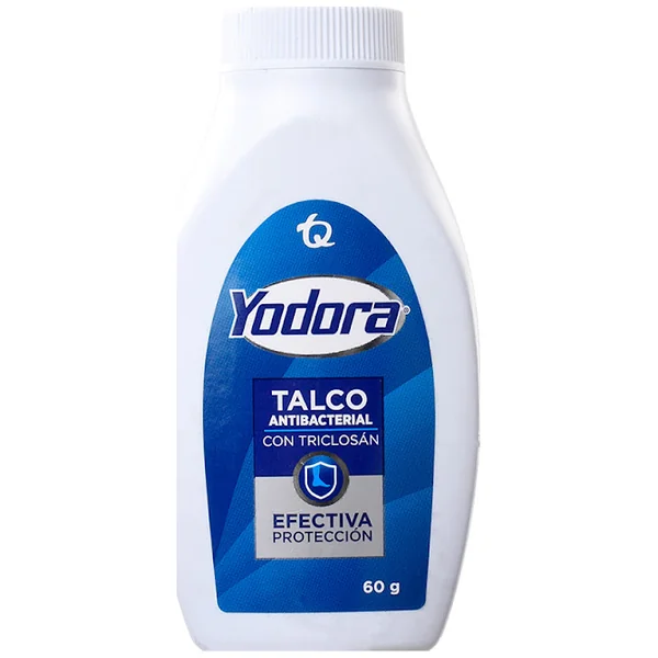 Talcos Antibacterial Yodora 24H X 60 Gr