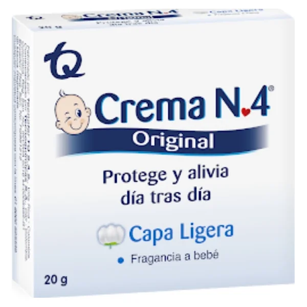 Crema Anti Pañalitis Crema N4 Original X 20 Gr