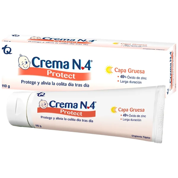Crema N4 Protect Antipañalitis Tubo X 110 Gr