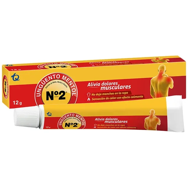 Unguento AL Mentol #2 Tubo X 12 GR
