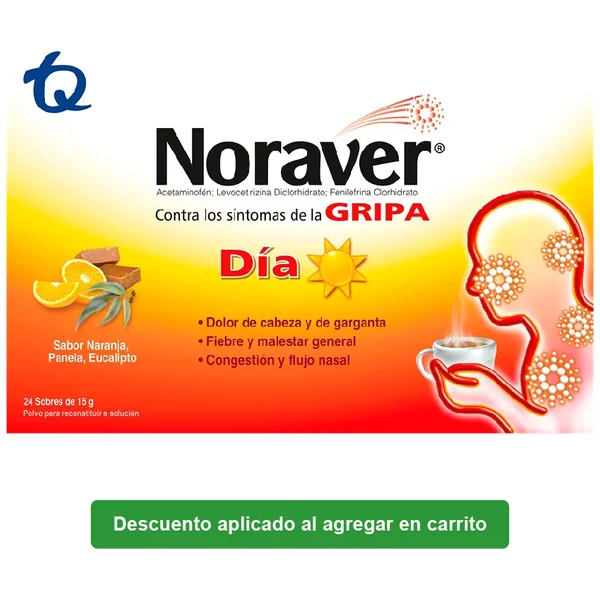 NORAVER GRIPA BEBIDA DIA