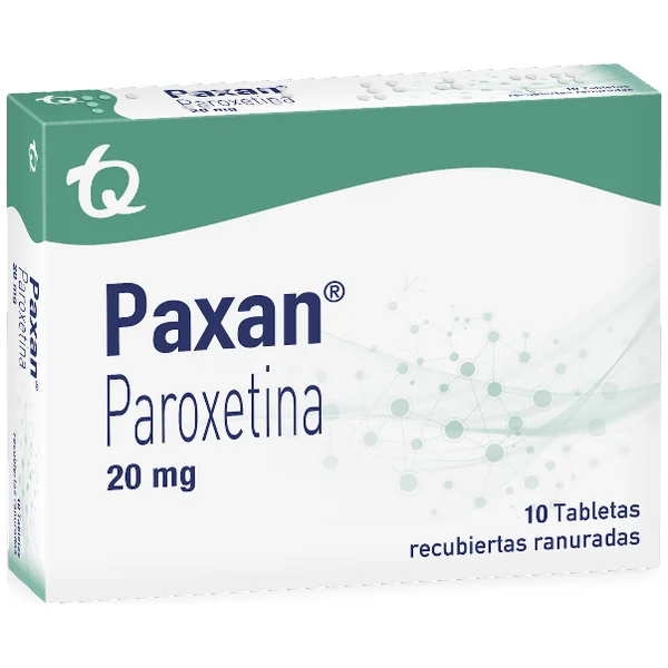 Paxan 20Mg Caja X 10 Tabletas
