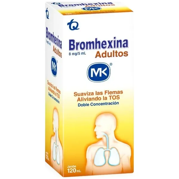 BROMHEXINA ADULTOS JARABE 120 ML MK