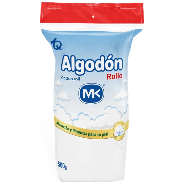 ALGODON MK ROLLO BOLSA 500 GR