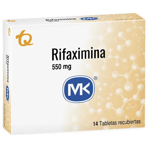Rifaximina MK 550 Mg Caja X 14 Tabletas