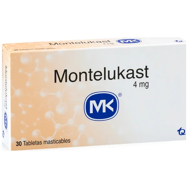 Montelukast MK 4 Mg X 30 Tabletas