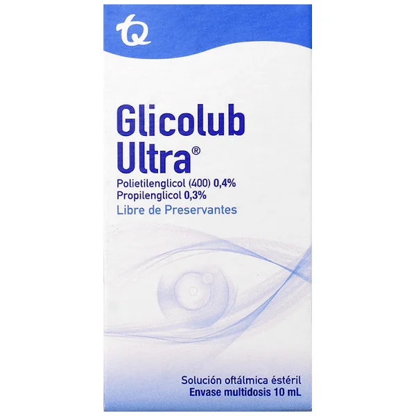 Solución Oftálmica Glicolub Ultra Frasco X 10 Ml