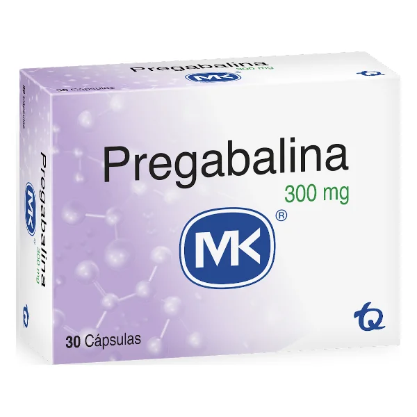 Pregabalina MK 300 Mg Caja X 30 Cápsulas