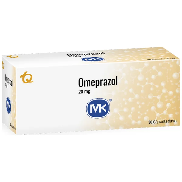 Omeprazol 20 Mg MK Caja X 30 Cápsulas