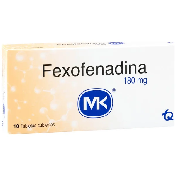 Fexofenadina MK 180 Mg Caja X 10 Tabletas