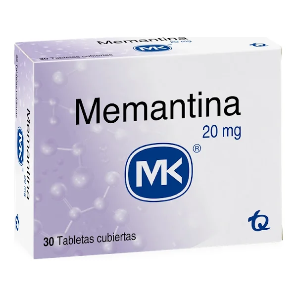 Memantina MK 20 Mg Caja X 30 Tabletas