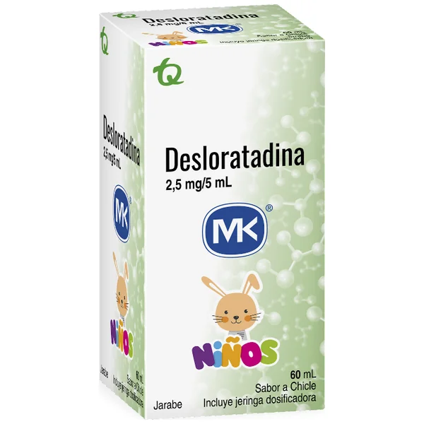 Desloratadina 2.5Mg/5Ml Mk Jarabe X 60Ml