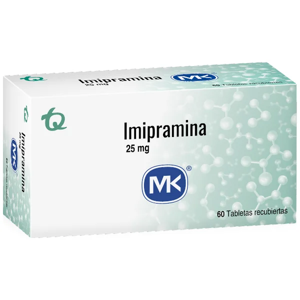 Imipramina MK 25 Mg Caja X 60 Tabletas