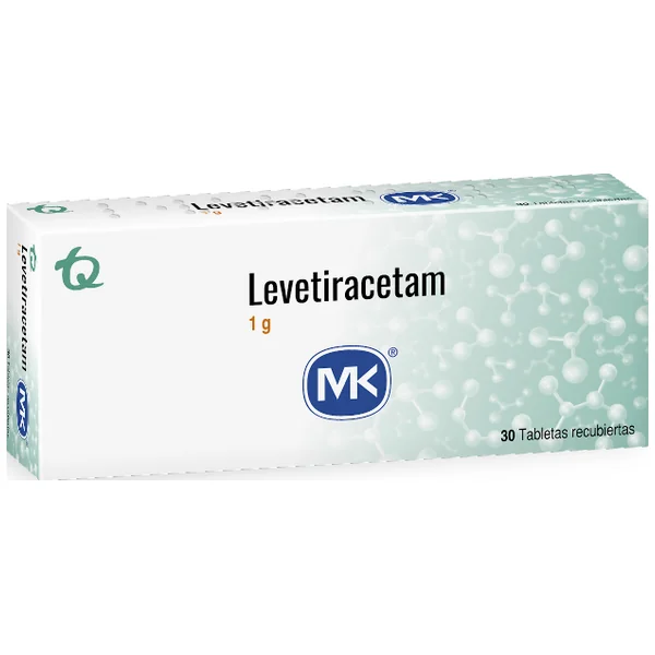 Levetiracetam 1 G MK Caja X 30 Tabletas