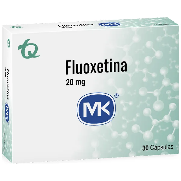 Fluoxetina 20 Mg MK Caja X 30 Cápsulas