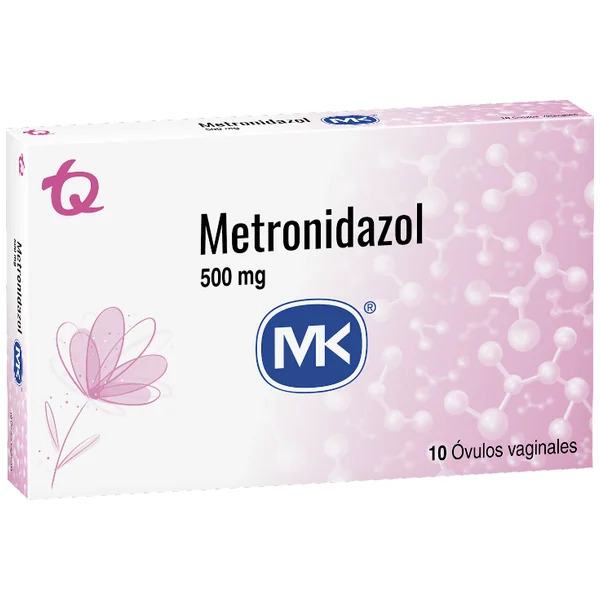 Metronidazol Óvulos Vaginales 500Mg Caja X 10