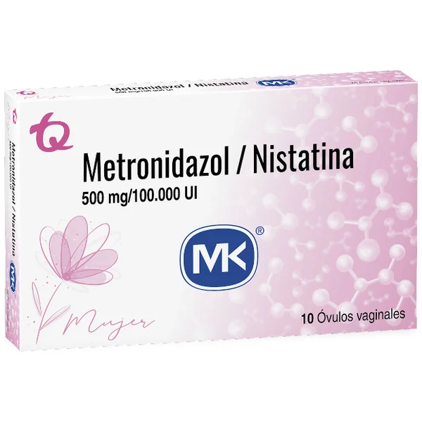 Metronidazol Óvulos Vaginales 500Mg Caja X 10