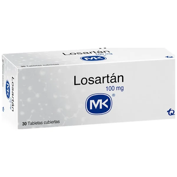 Losartan 100Mg MK Caja X 30Tab