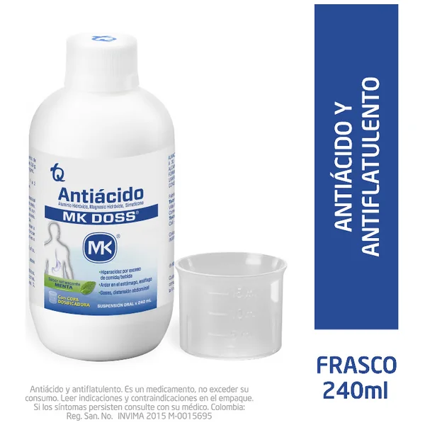ANTIACIDO MENTA DOSS 240 ML MK