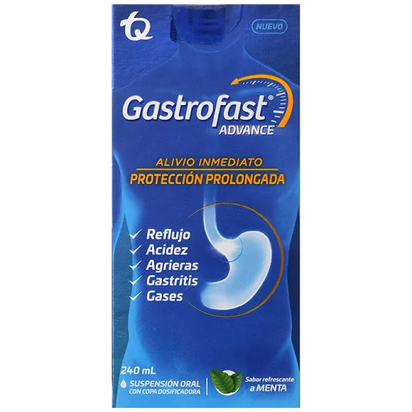 Gastrofast Advance Sabor A Menta Frasco X 240 Ml