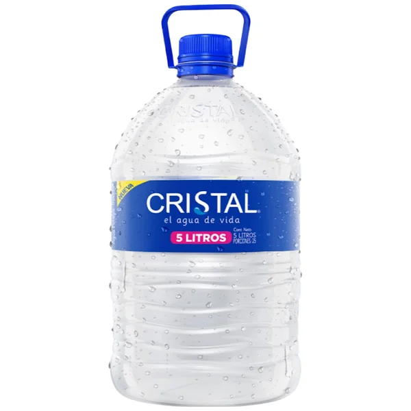 Agua Cristal Garrafa X 5 Litros 