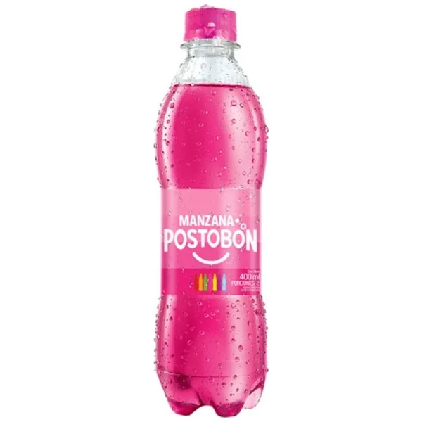 Gaseosa Manzana Postobon X 400 Ml