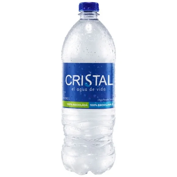 Agua Cristal EcoPack X 1 Lt
