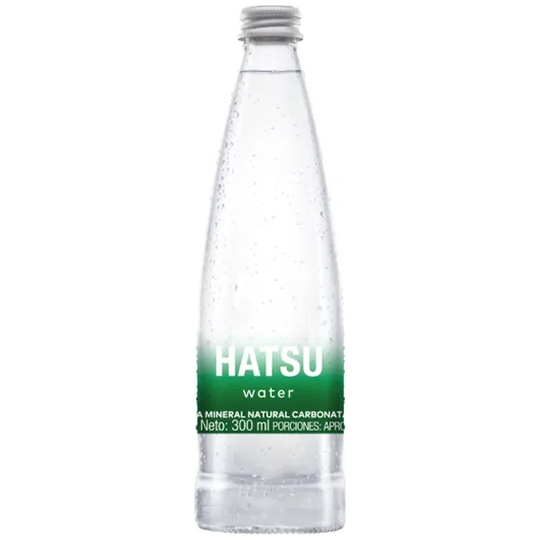 Agua Hatsu CON GAS BOT. X 300 ML