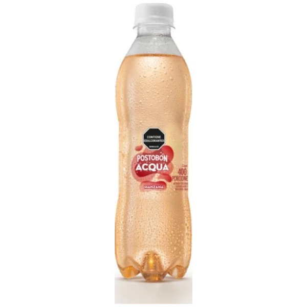 Agua Saborizada Postobón Acqua Manzana X 400 Ml