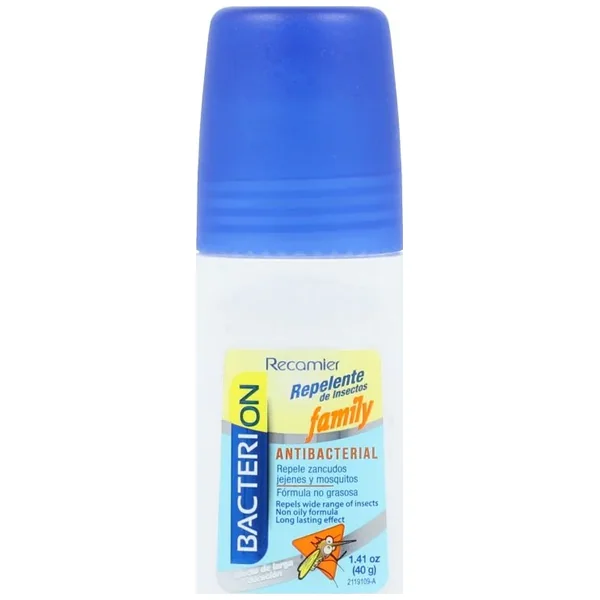 Repelente Insectos Family Roll Bacterion Frasco X 40Gr