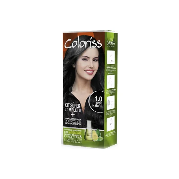 Tinte Coloriss 1 Negro Natural X 50 GR