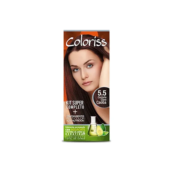 Tinte Coloriss 5.5 Castano Claro Caoba X 50 GR