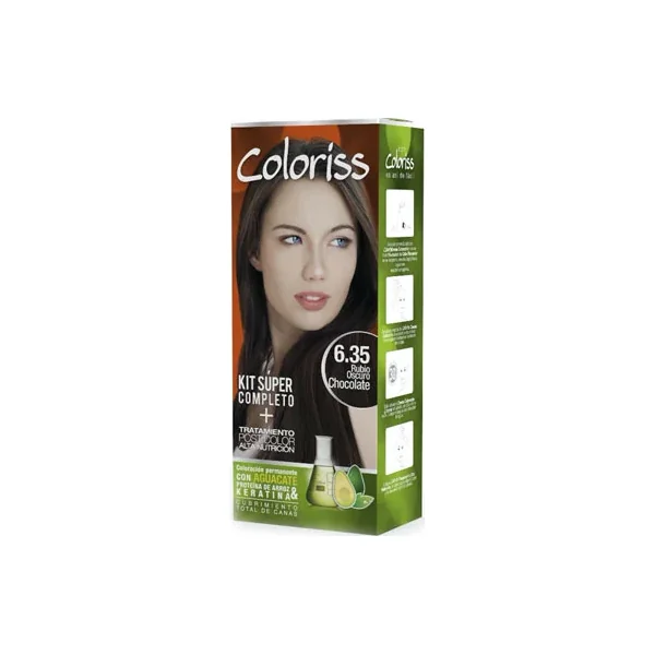 Tinte Coloriss 6.35 Rubio Oscuro Choco.x 50 GR