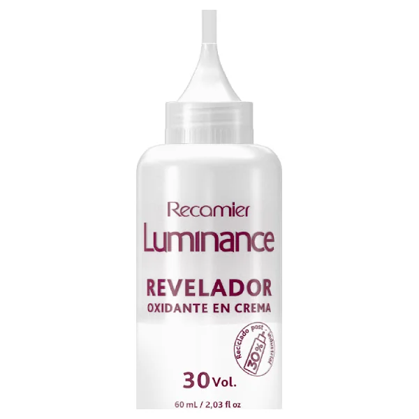 Revelador Recamier Luminance Oxidante En Crema Frasco 30 Vol X 60 Ml