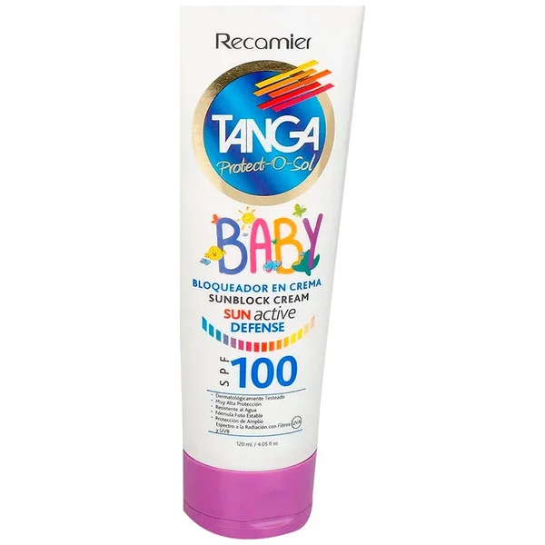 Protector Solar Crema Baby Tanga Tubo X 120mL Sfp 100
