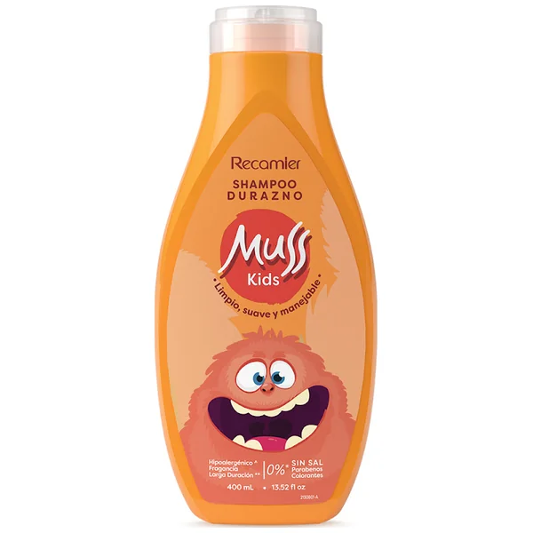 Shampoo Muss Kids Durazno X 400 Ml