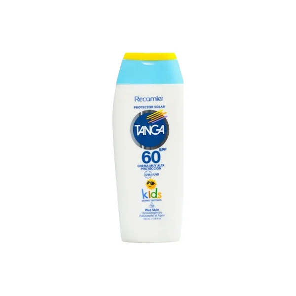 Bloqueador Tanga Kids Wet Skin Spf60 X 120 Ml