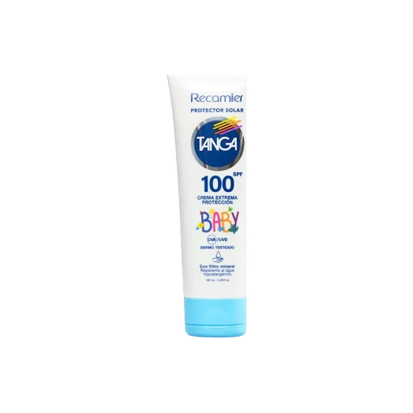 Bloqueador Tanga Baby Crema Spf100 X 120 Ml
