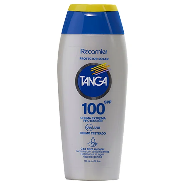 Bloqueador Tanga Adulto Crema Spf100 X 130 Ml