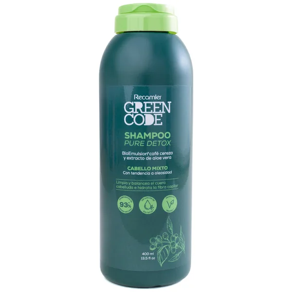 CHA CABELLOS MIXTOS GREEN CODE 400 ML