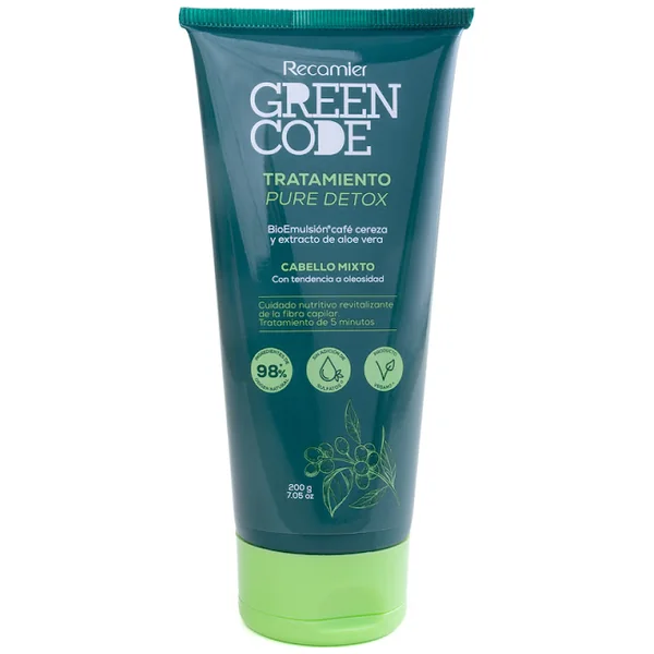 TRAT CABELLOS MIXTOS GREEN CODE 200 GR