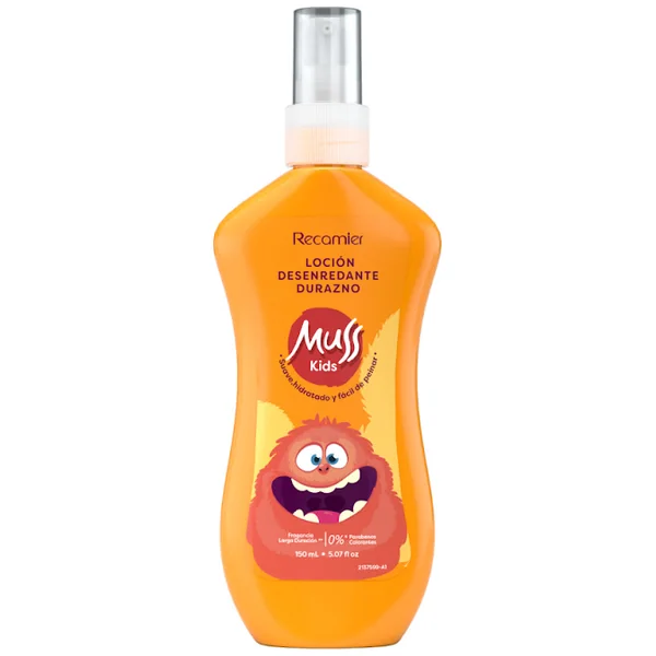 Loción Denseredante Muss Kids Durazno Frasco X 150 Ml