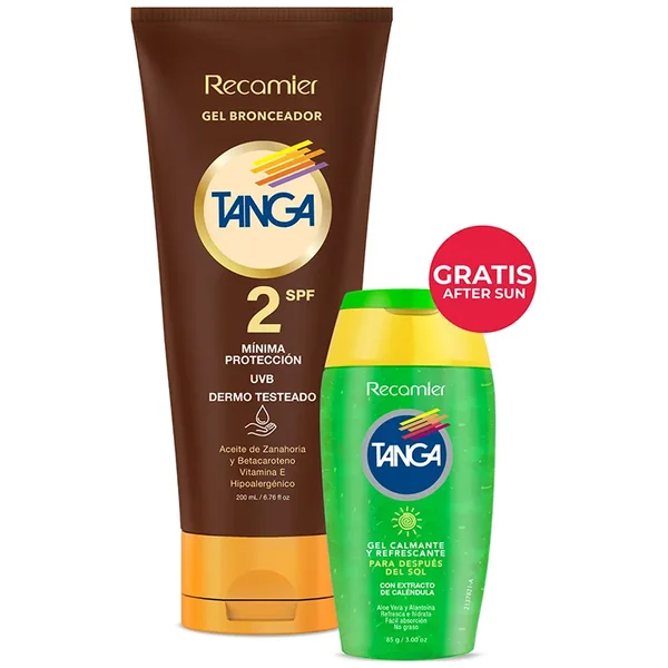 Tanga GEL Bronc.spf 2 X 200 ML + GEL AFT