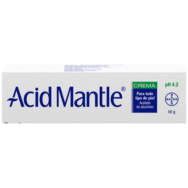 Acid-Mantle N Acetato De Aluminio Bayer Crema Tubo X 60 Gr