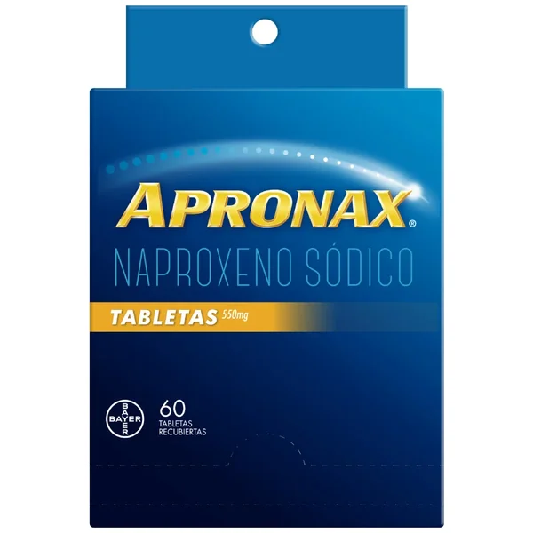 Apronax 550Mg Blister X 4 Tabletas Recubiertas
