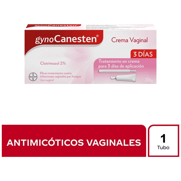 Gynocanesten 0,02 Crema Vaginal Tubo X 20 Gr