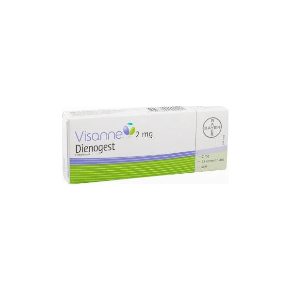 Visanne Dienogest 2 Mg Bayer Caja X 28 Comprimidos